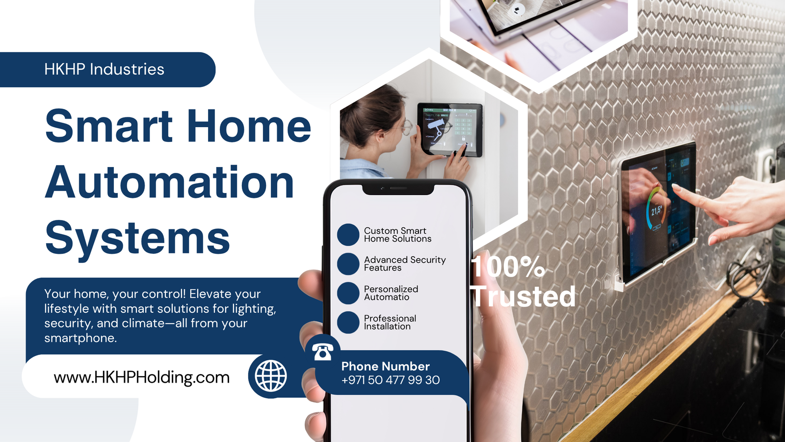 Smart home automation systems by HKHP IT and AI
